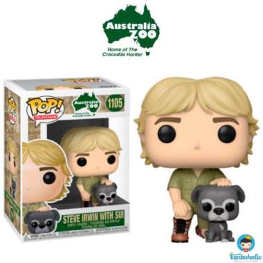 Funko POP! Television The Crocodile Hunter - Steve Irwin with Sui 1105