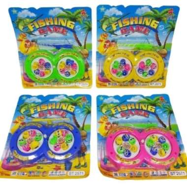 FISHING ROTATE MAGNET - MAINAN PANCING IKAN MAGNET MULTICOLOR