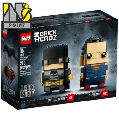 LEGO 41610 - Brickheadz - Tactical Batman & Superman
