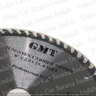 GMT MATA CIRCULAR SAW 8 INCH 60T 80T 100T MATA SIRKEL GMT MATA GERGAJI LISTRIK 60T
