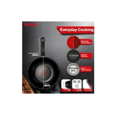 TEFAL EVERYDAY Cooking Deep Frypan 28 cm. Ori