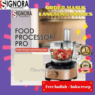 SIGNORA Food Processor Pro Tanpa Cubic Cutter