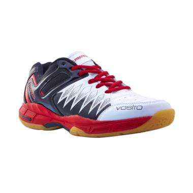Protech Vostro 2.0 Sepatu Badminton Pria - White Black