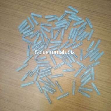 PENGIKAT SEKRUP PLASTIK S6 1KOTAK 100PCS S 6 FISER FISHER PAKU TEMBAK