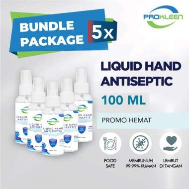 [BUNDLE] Hand Sanitizer CAIR 70% Food Grade PROKLEEN 100mL - 5pcs