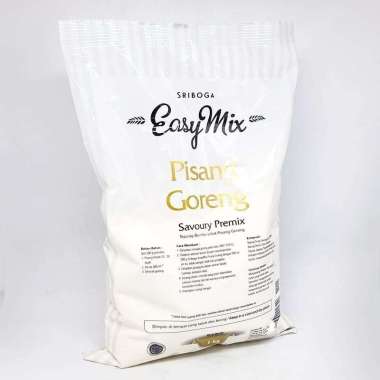 Sriboga Easymix Pisang Goreng 1kg - Tepung Pisang Crispy