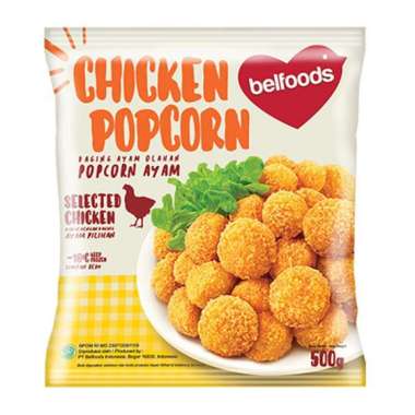 Promo Harga Belfoods Nugget Chicken Popcorn 500 gr - Blibli