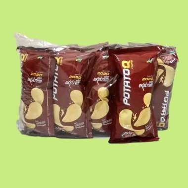 PotatoQ Chips Rasa Korean BBQ 28 gr [10 pcs/pack]