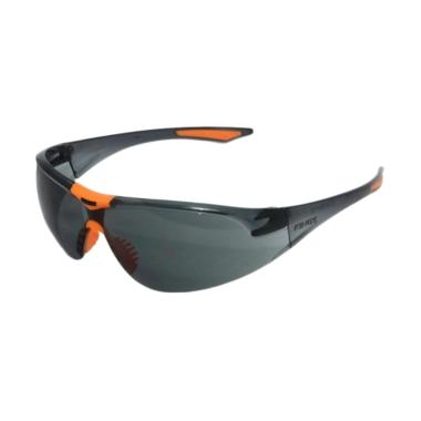 King KY 8812 Kacamata Safety - Hitam Smoke