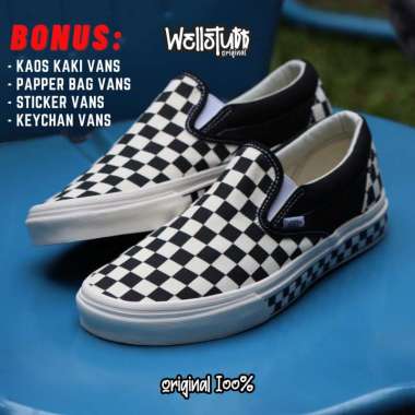harga sepatu vans checkerboard original