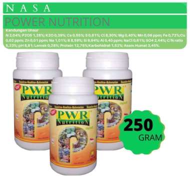 POWER NUTRITION 250gr - PWR NASA - Pupuk Penyubur - Pupuk Pertanian - Pupuk Pertanian Nasa - Pupuk P