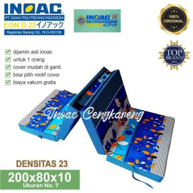 Kasur Busa Lipat Inoac EON D23 Semua Ukuran Tebal 10 cm / Kasur Busa Lipat Inoac D 23 Murah / Inoac 