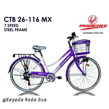 Brecht Sepeda Mini CTB 26'' Phoenix 116 MX 7 Speed