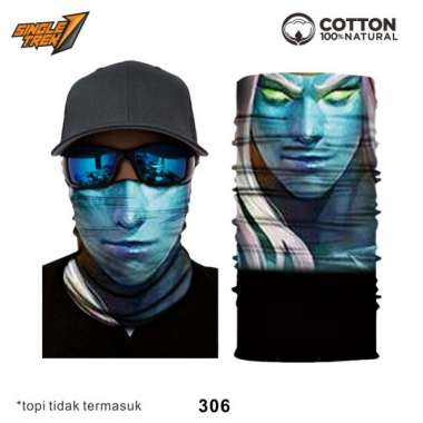 Buff Headwear super stretch adem Headwear Elastis 306 Avatar