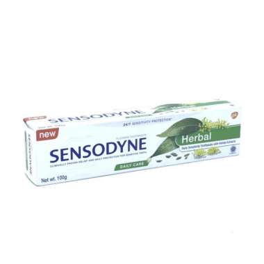 Promo Harga Sensodyne Pasta Gigi Herbal 100 gr - Blibli