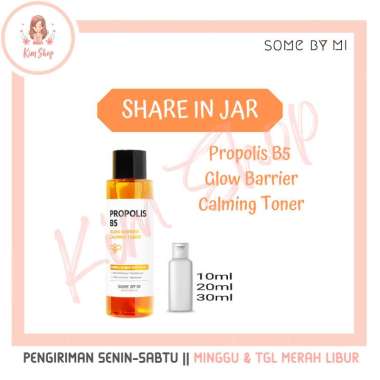 KIM AHOP - SHARE SOME BY MI Propolis B5 Glow Barrier Calming Toner