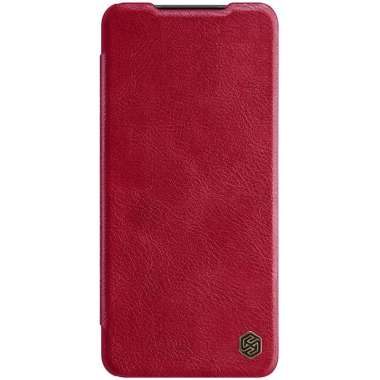 Nillkin Casing Qin Leather Hard Flip Case Samsung Galaxy A22 4G LTE / A22 5G Galaxy A22 5G Red