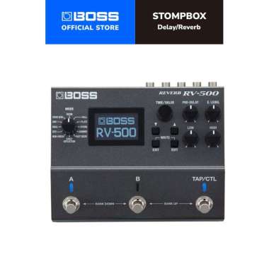 BOSS Stompbox Reverb RV-500 Pedal Efek Suara Gitar Reverb
