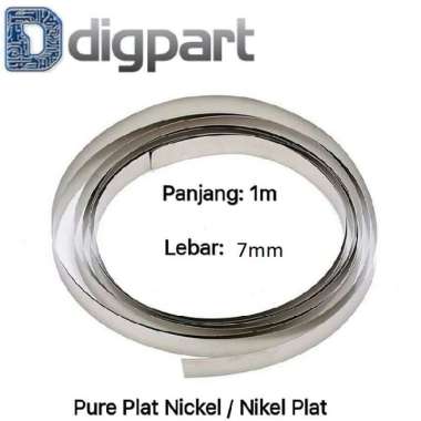 Pure nickel plat 7mm for baterai 18650 nikel plat solder