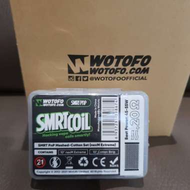 WOTOFO SMRT PnP MESHED COTTON SET nexM Extreme