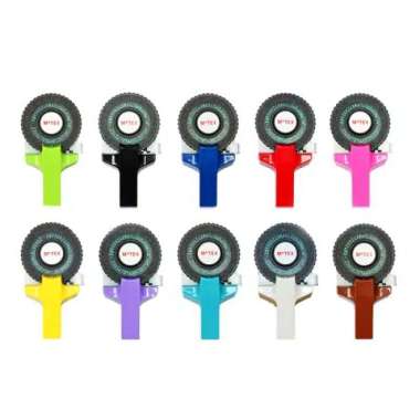 MOTEX DYMO LABEL MAKER EMBOSS 3D EMBOSSING DAPUR - Hitam Multicolor