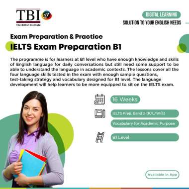 IELTS Exam Preparation B1 - Blended Learning -