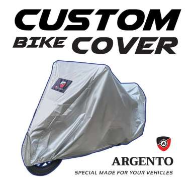Yamaha Xeon RC Moto GP Cover Sarung Tutup Motor Argento Silver