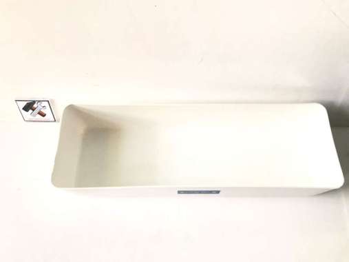 WADAH TRAY IC TEMPAT KANCING  STORAGE BOX CONTAINER UKURAN BESAR PUTIH