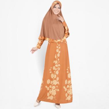 Koesoema Clothing Setelan Gamis Syari Aisha Long Dress Maxi Muslim
