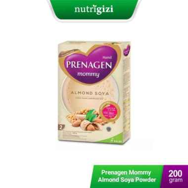 Nutrigizi | Prenagen Mommy Almond Soya Powder 200 g Susu Ibu Hamil Menyusui Sehat Yang Alergi Susu S