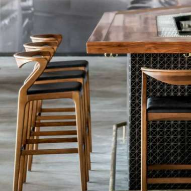 kursi bar stool / kursi bar minimalis / kursi jati