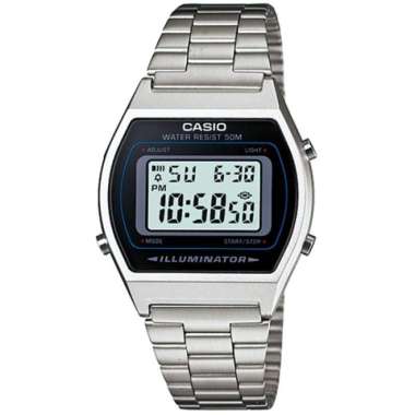 CASIO ORIGINAL - CASIO B640WD-1AV - JAM TANGAN PRIA JAM PRIA - STAINLESS CASIO B-640WD-1A B 640WD 1A