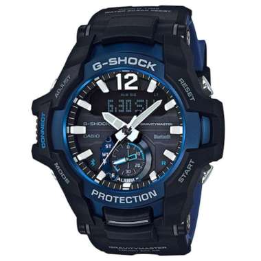 CASIO ORIGINAL - CASIO G-SHOCK GRAVITYMASTER GR-B100-1A2DR - JAM TANGAN PRIA JAM PRIA - RUBBER G SHO