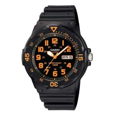 CASIO ORIGINAL - CASIO MRW-200H-4BV - JAM TANGAN PRIA JAM PRIA - RUBBER CASIO MRW-200H-4B MRW 200H 4