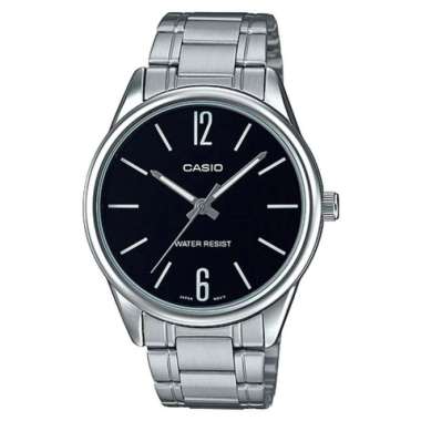 CASIO ORIGINAL - CASIO MTP-V005D-1B - JAM TANGAN PRIA JAM PRIA - STAINLESS CASIO MTP V005D 1B V 005 