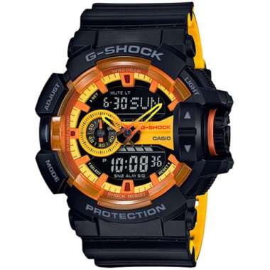 CASIO ORIGINAL - CASIO G-SHOCK GA-400BY-1ADF - JAM TANGAN PRIA JAM PRIA RO - RUBBER G SHOCK GSHOCK C