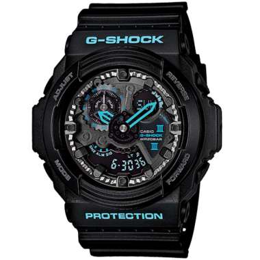 CASIO ORIGINAL - CASIO G-SHOCK GA-300BA-1ADR - JAM TANGAN PRIA JAM PRIA LA - RUBBER G SHOCK GSHOCK C