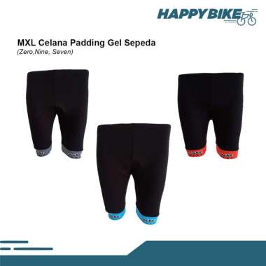 MXL Celana Pendek Padding Dewasa Zero Nine Cool Max Cycling Short Busa BIRU MUDA