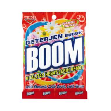 [WANGI BUNGA] Boom Deterjen Bubuk 350gr Merah / Deterjen Termurah / Deterjen Bayi