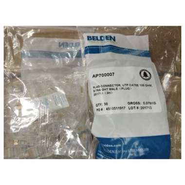 Belden Conector RJ 45 Cat5E Original 100 % ORIGINAL Multicolor