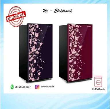 Kulkas 1 Pintu Sharp SJ N162D VB VR Lemari Es 1Pintu SJN162D SJN 162D 162 D Kirei