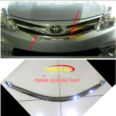LIST GRILL DEPAN AVANZA XENIA ALL NEW 2012-2015 BAWAH CHROME crome