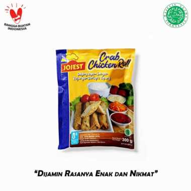 Jojest Frozen Bento Crab Chicken Roll / Ayam & Rajungan 300 Gr