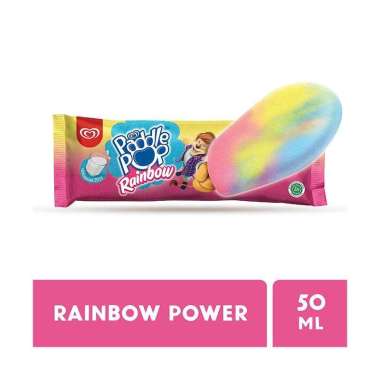 Promo Harga WALLS Paddle Pop Rainbow 55 ml - Blibli