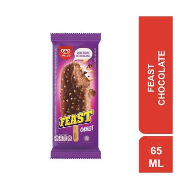 Promo Harga Walls Feast Chocolate 65 ml - Blibli
