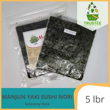 Manjun Yaki Sushi Nori / Sushi Seaweed / Rumput Laut Nori Repack