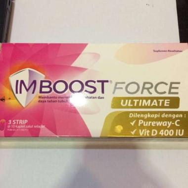Strength extra kandungan force imboost Vitamin Imboost
