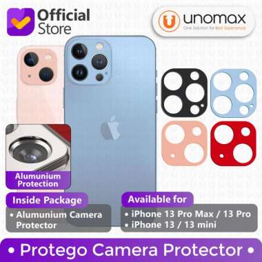 Camera Lens Protector iPhone 13 Pro Max / 13 Pro Protego Aluminium Black