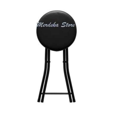 INFORMA - BANGKU - HABRA FOLDING STOOL BLACK