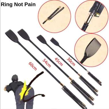 BDSM Bondage Slim Leather Riding Crop Horse Whip Knout Lash Fetish Flogger Sex Product SM Sex Toys 3